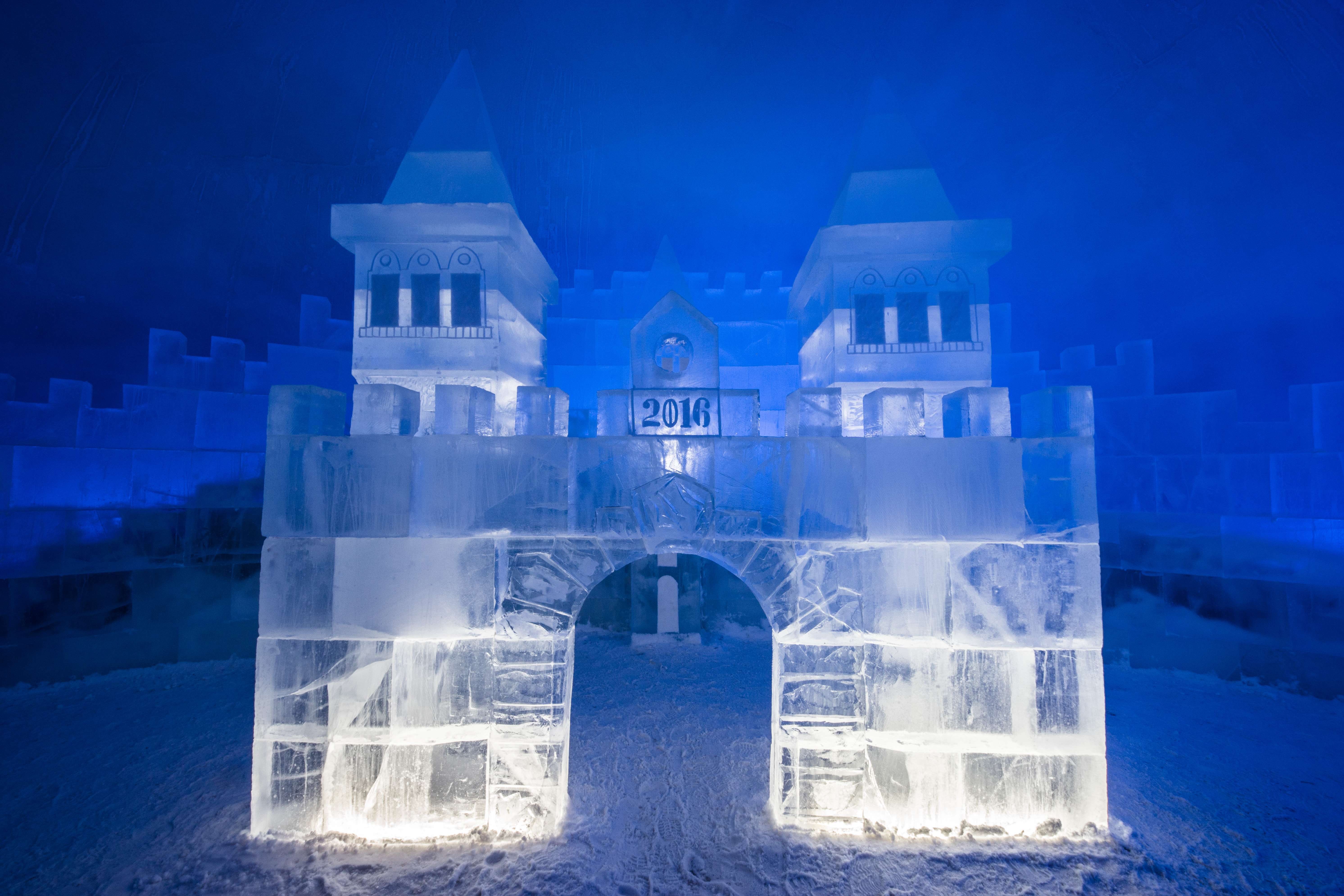 Резиденция снежной королевы Финляндия